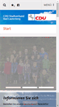 Mobile Screenshot of cdu-badlauterberg.de